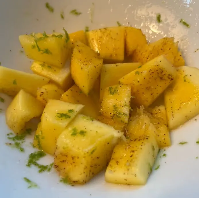 Mango with Chile-Lime Salt, a Guatemala recipe