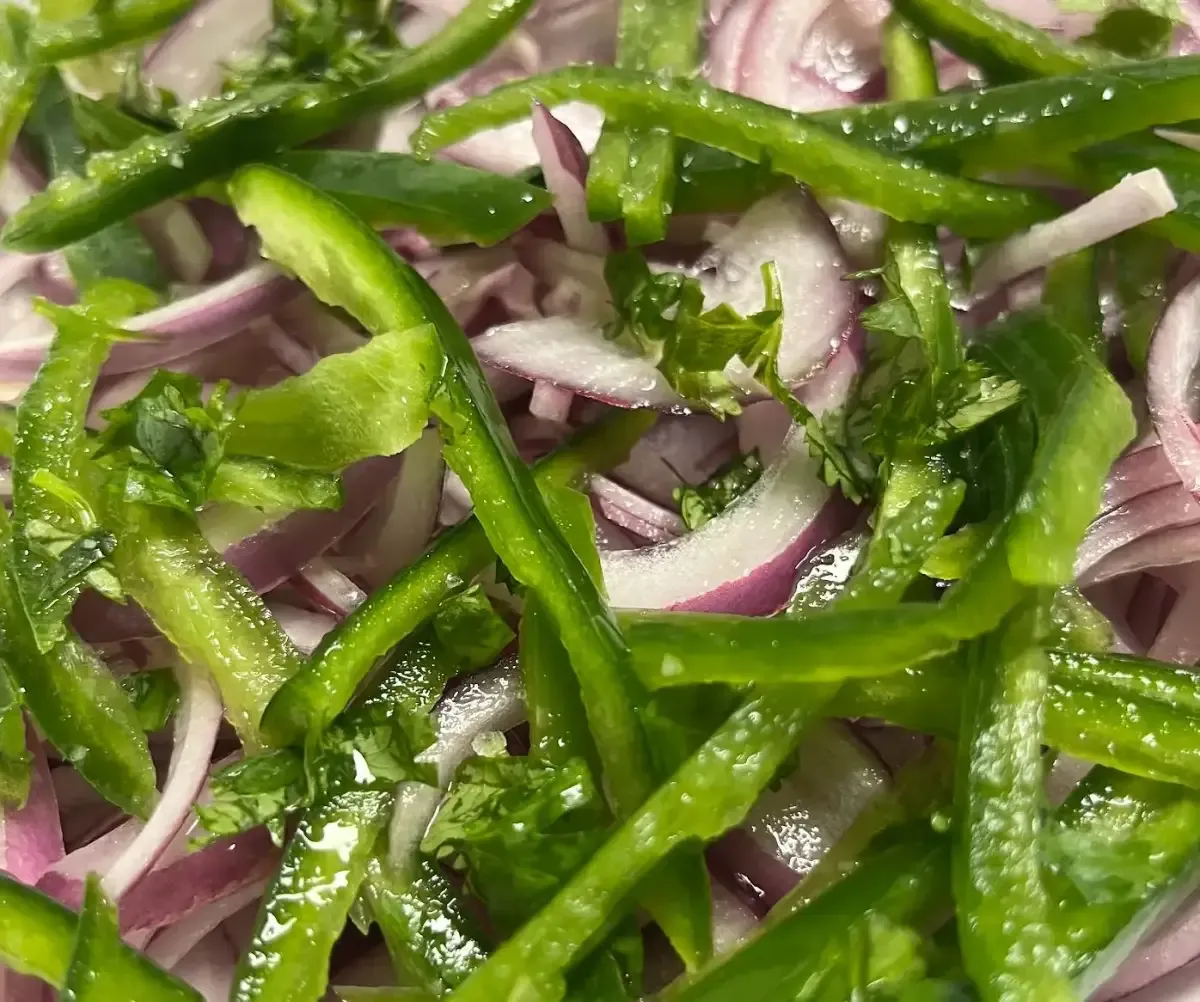 Salsa Criolla, a Peru recipe
